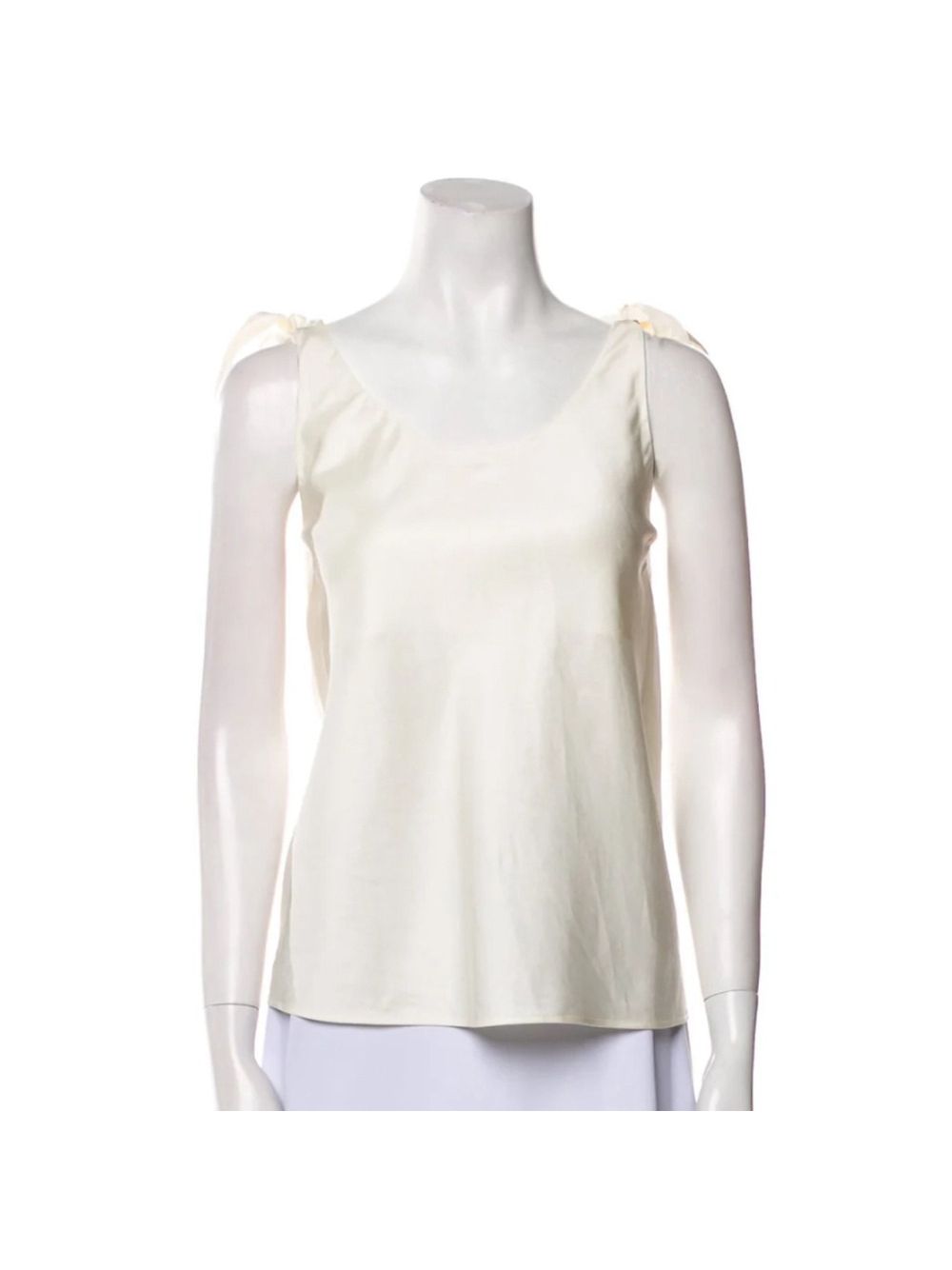 Nwt Zimmermann Tie Shoulder Cami In Cream, Size 3 (8-10)
